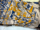 Blue Kalamkari Cotton Saree, body